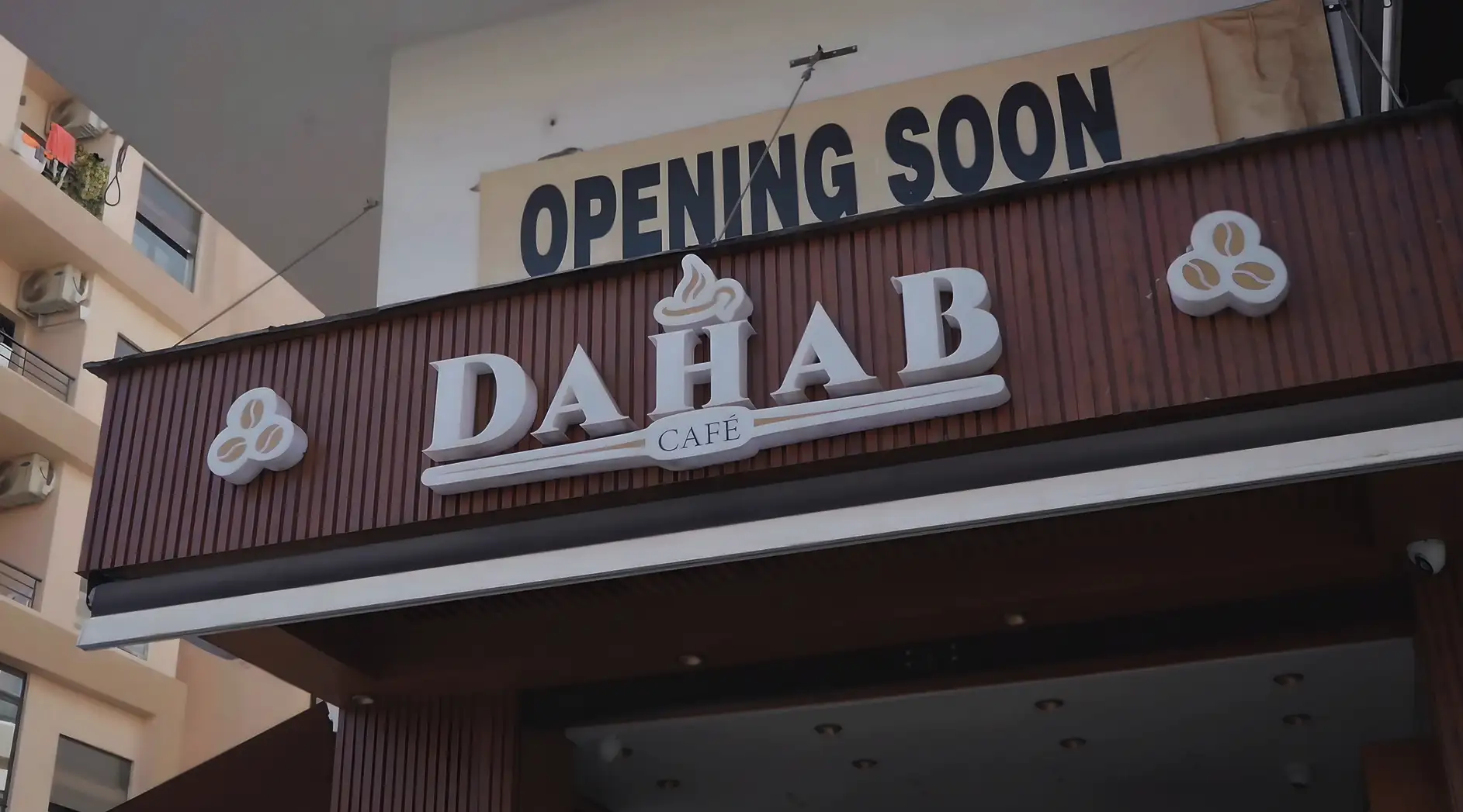 DAHAB Premium Coffee shop environment